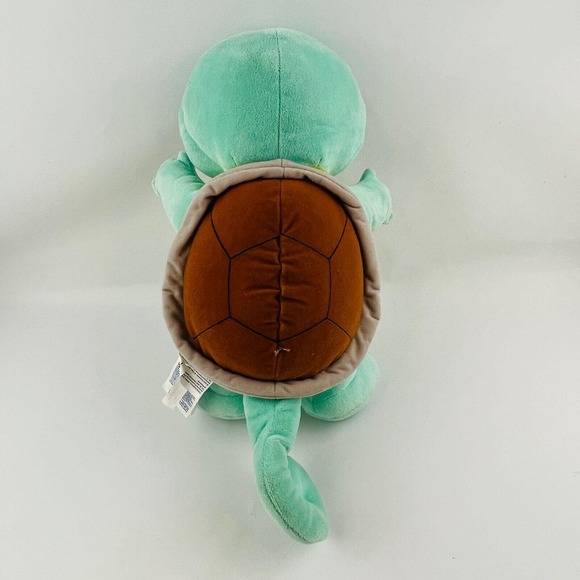 Build A Bear Squirtle Pokemon Plush 14" Stuffed Animal 2017 Non-Working Sound - Picture 3 of 7